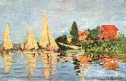 Claude Monet Regatta bei Argenteuil
